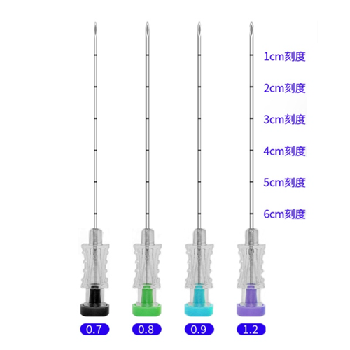 Thread embedding needle